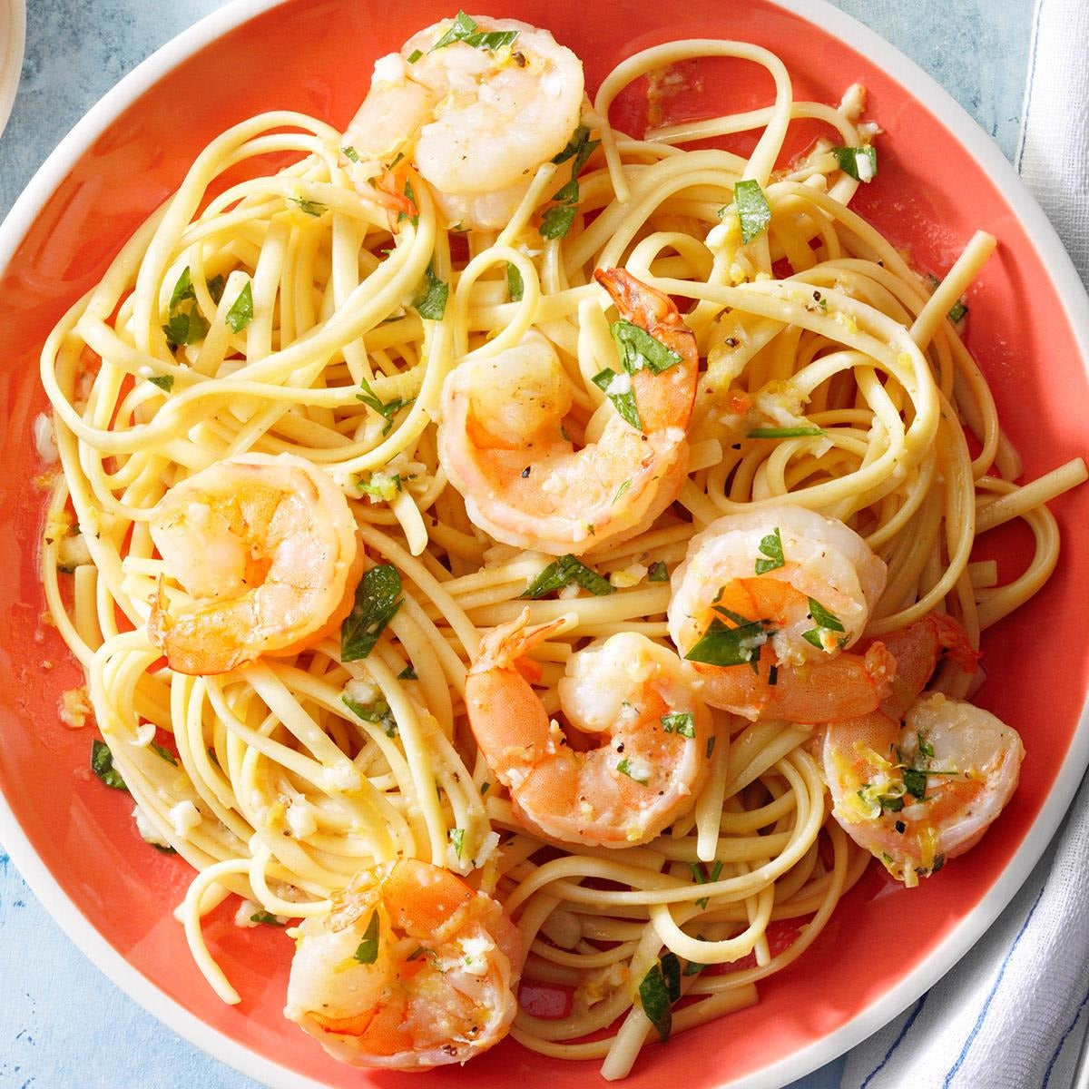 Garlico Shrimp Pasta